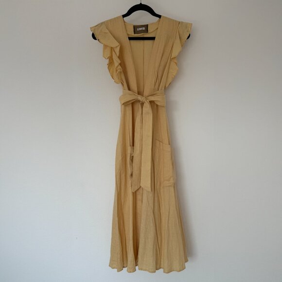 Reformation Serengeti Dress (Buttercup) - Picture 4 of 11